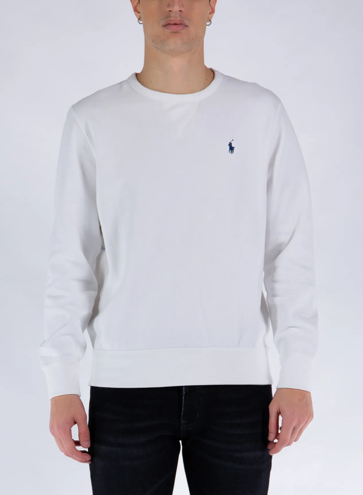     -POLO RALPH LAUREN    -FELPA GIROCOLLO CON LOGO-