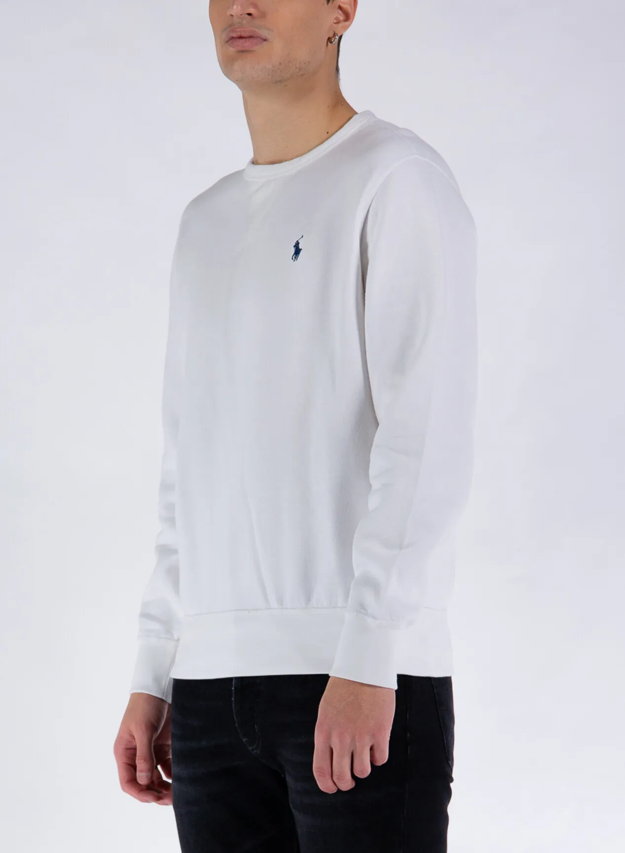     -POLO RALPH LAUREN    -FELPA GIROCOLLO CON LOGO-