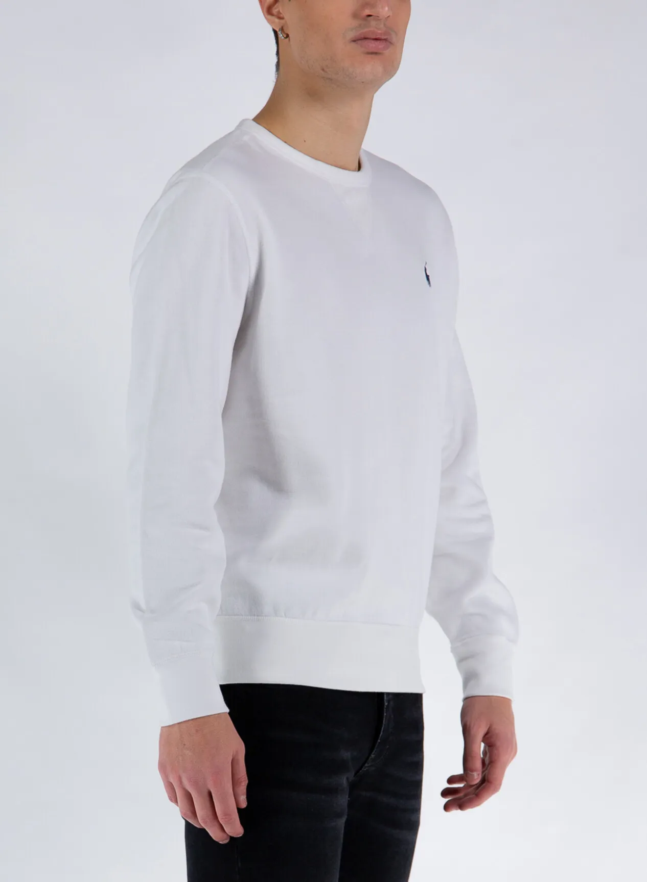     -POLO RALPH LAUREN    -FELPA GIROCOLLO CON LOGO-