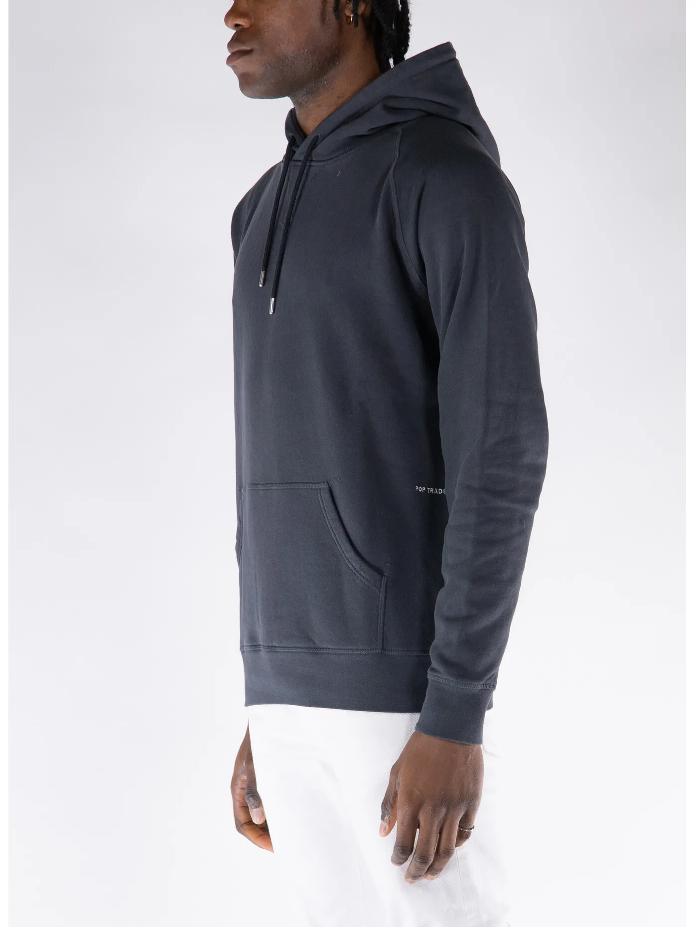     -POP TRADING COMPANY    -FELPA HOODIE LOGO-