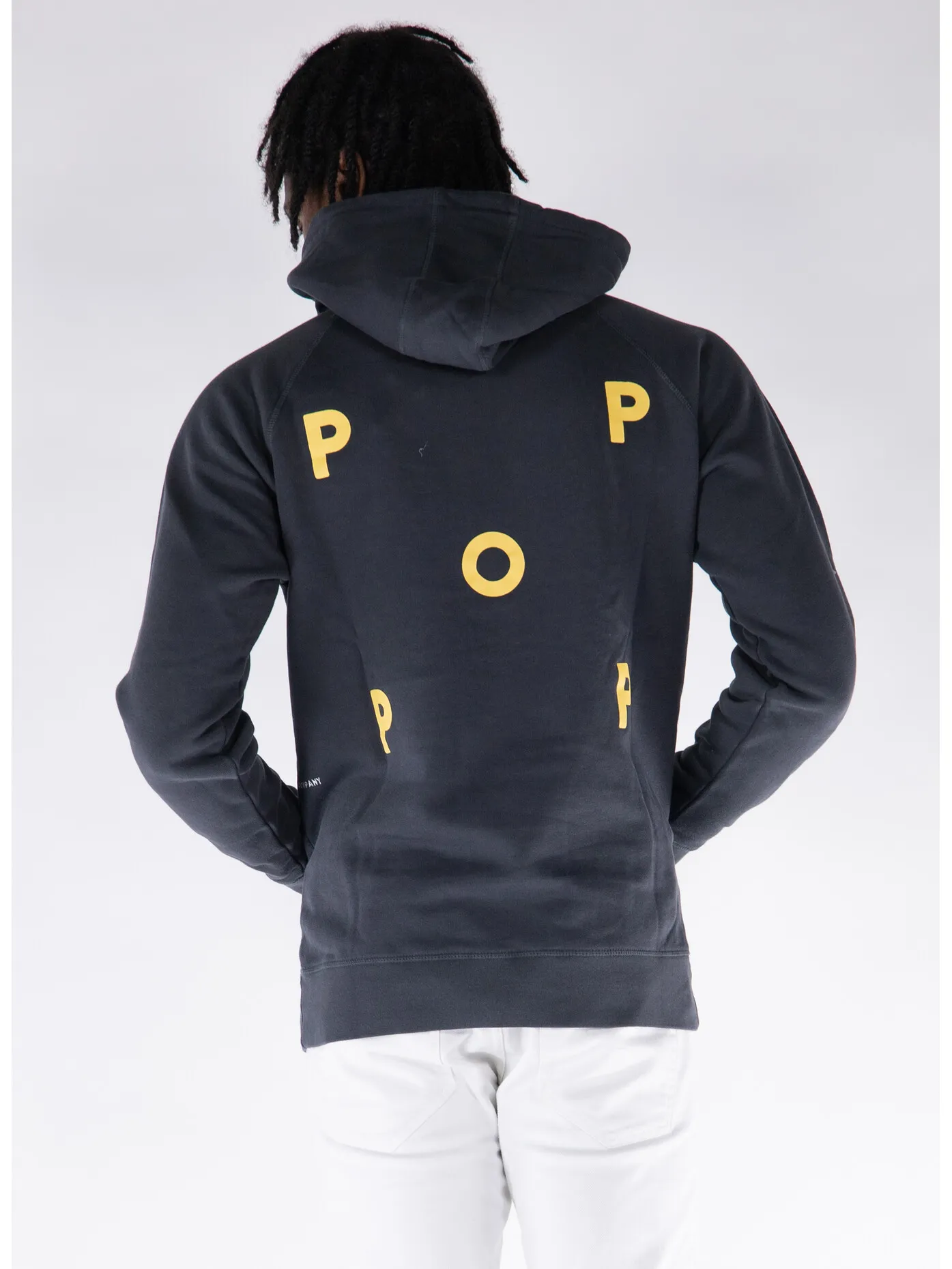     -POP TRADING COMPANY    -FELPA HOODIE LOGO-