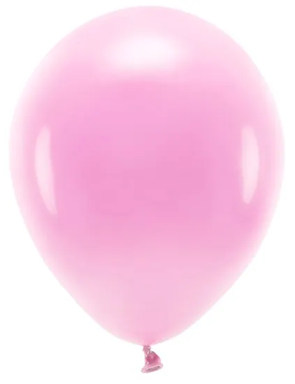 100 palloncini pastello eco rosa 30cm
