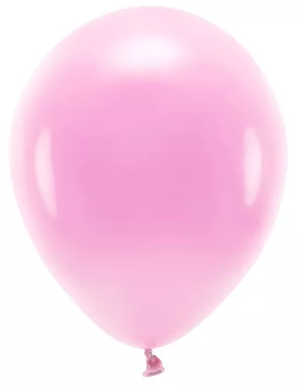 100 palloncini pastello eco rosa 30cm