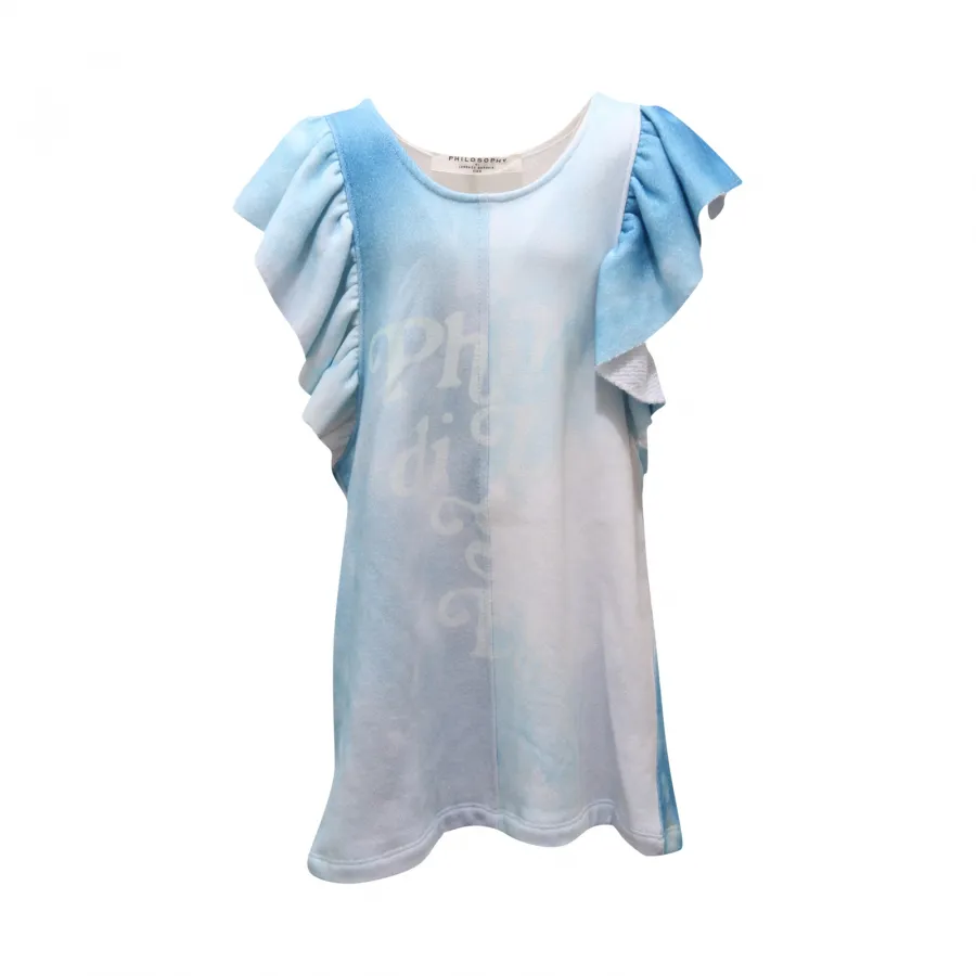1281AR abito felpa bimba PHILOSOPHY DI LORENZO SERAFINI girl dress