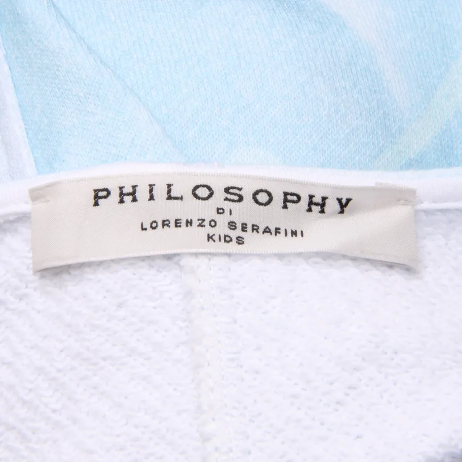 1281AR abito felpa bimba PHILOSOPHY DI LORENZO SERAFINI girl dress