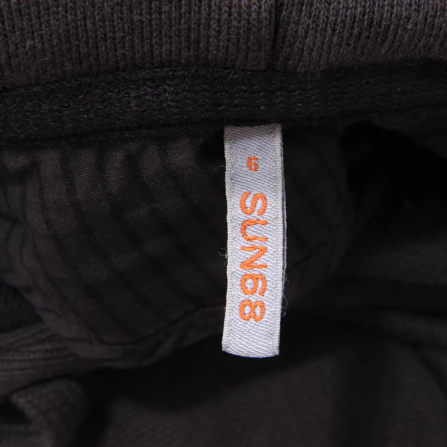 7574AO felpa bimbo SUN 68 boy kid sweatshirt black