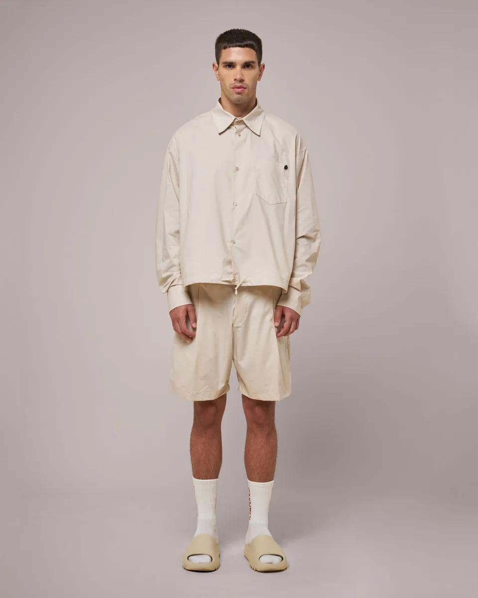 A Paper Kid poplin bermuda shorts with pinces