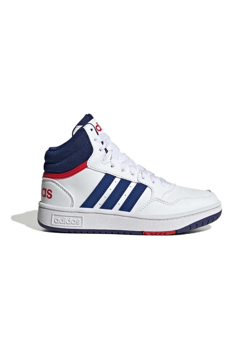   ADIDAS Scarpe da Basket Adidas Hoops Mid 3 K Bianche e Blu