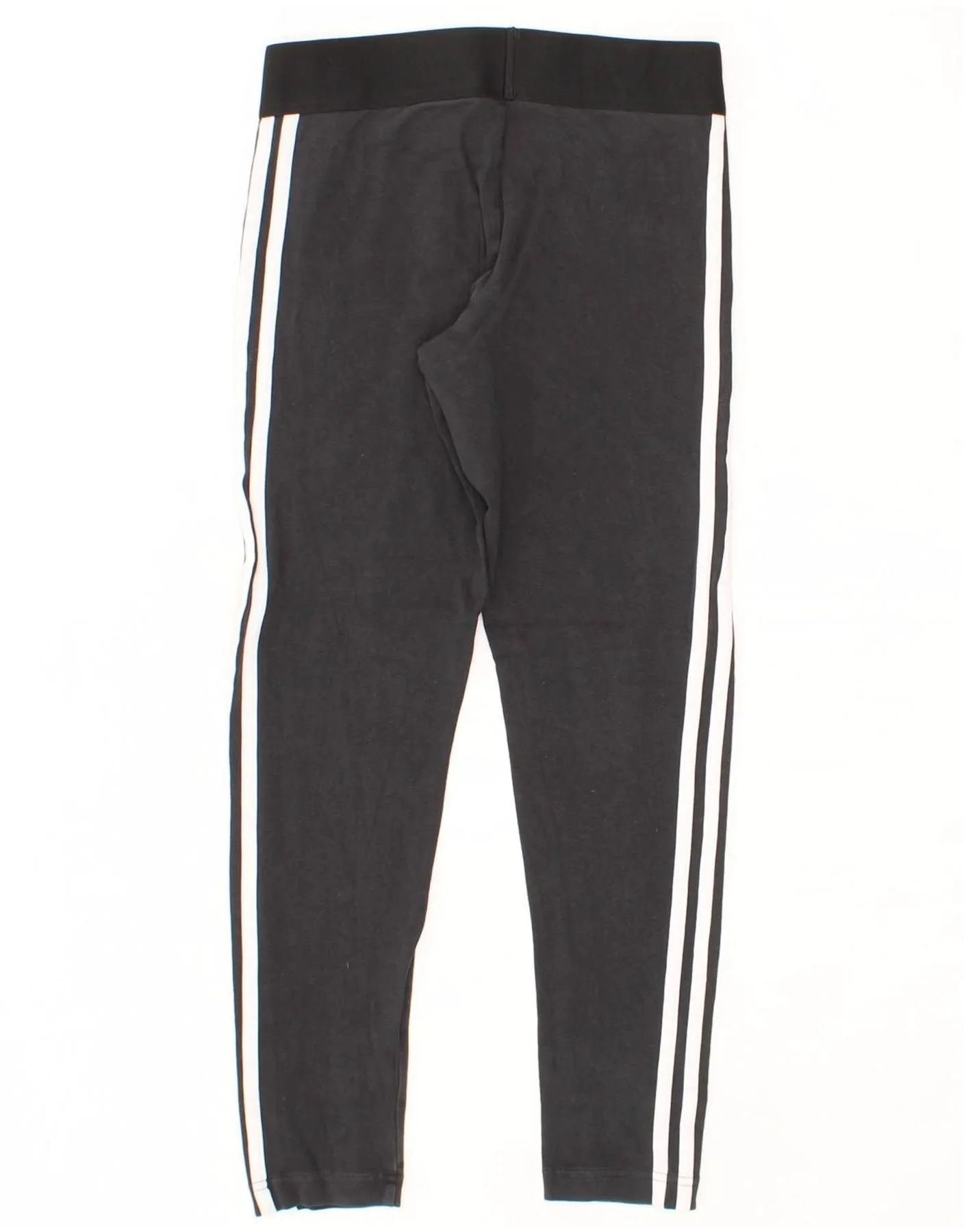 ADIDAS Womens Leggings UK 8 Small Black Cotton