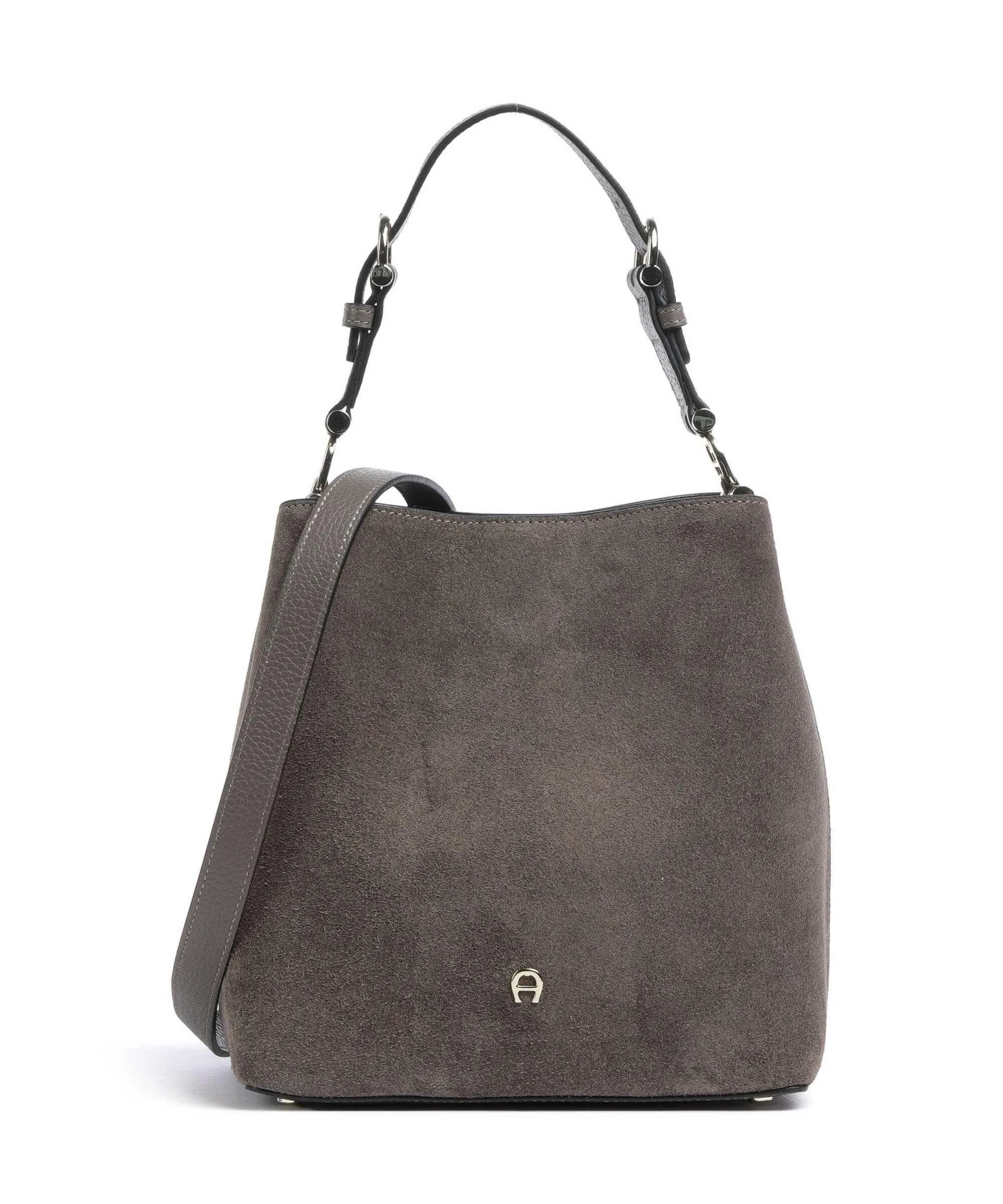  Aigner Delia S Borsa a mano pelle bovina ruvida marrone  