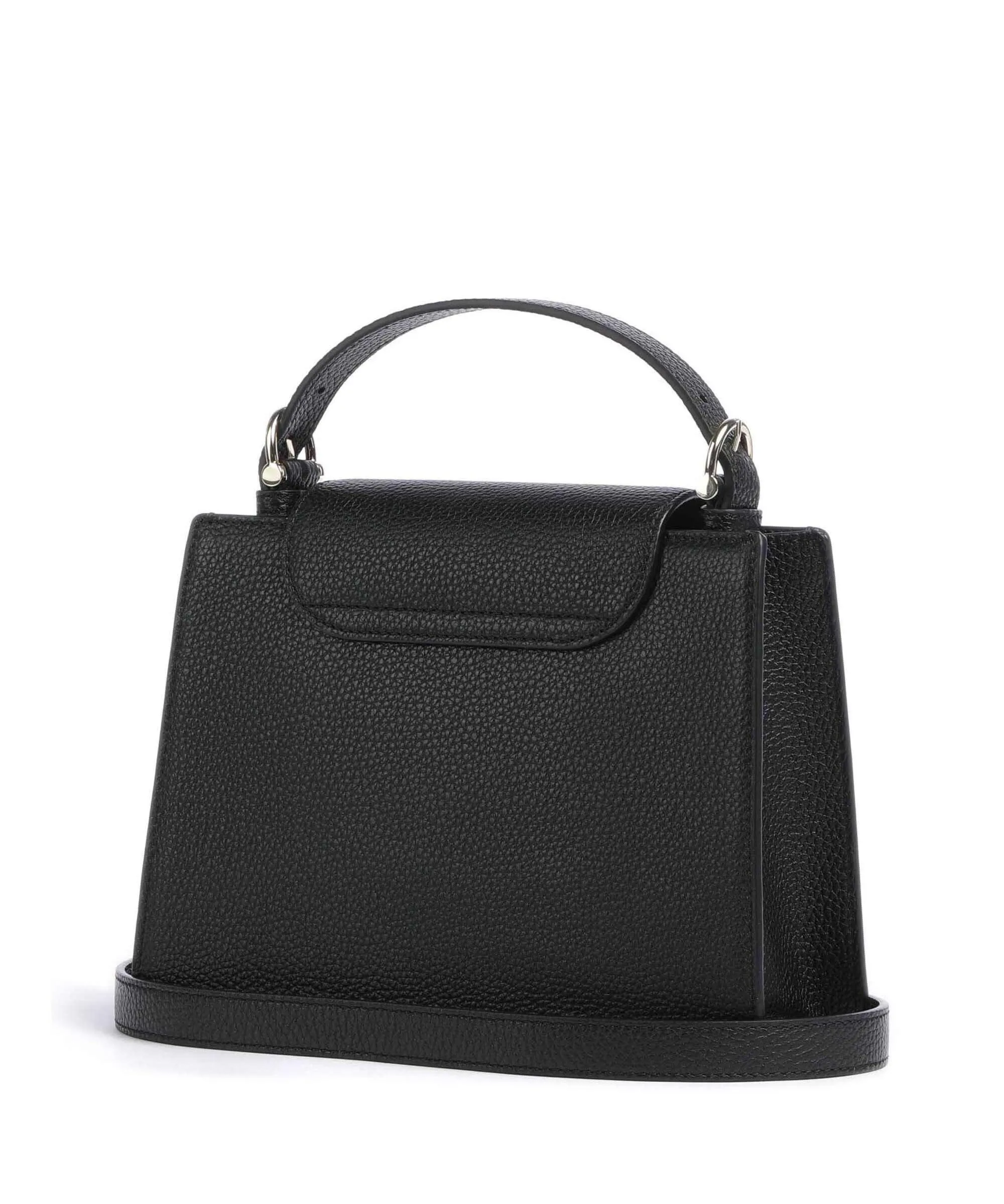  Aigner Delia S Borsa a mano pelle di vacchetta grana nero  