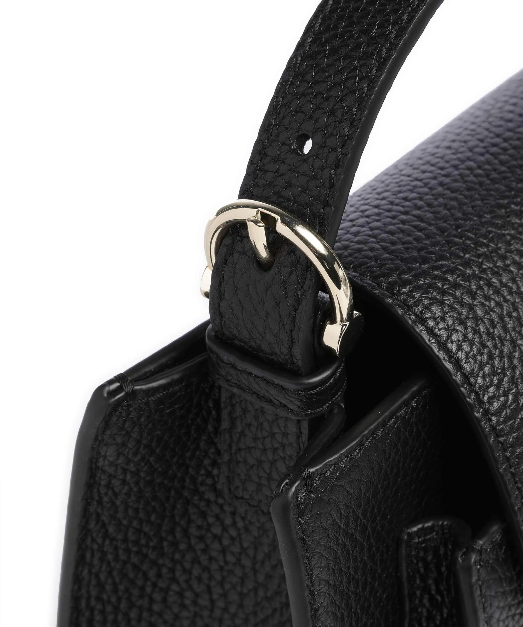  Aigner Delia S Borsa a mano pelle di vacchetta grana nero  