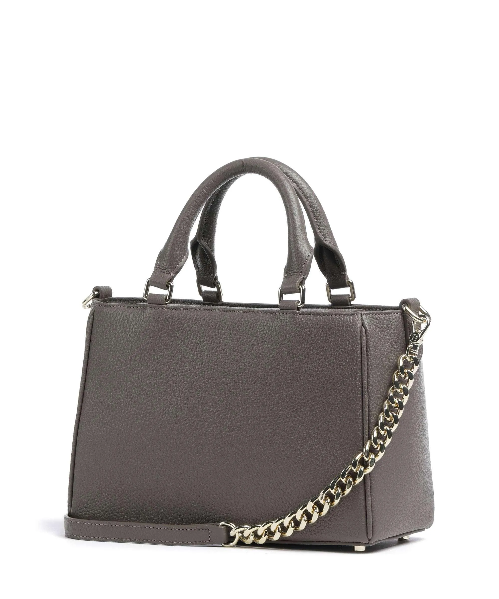  Aigner Diadora M Borsa a mano pelle di vacchetta grana marrone  