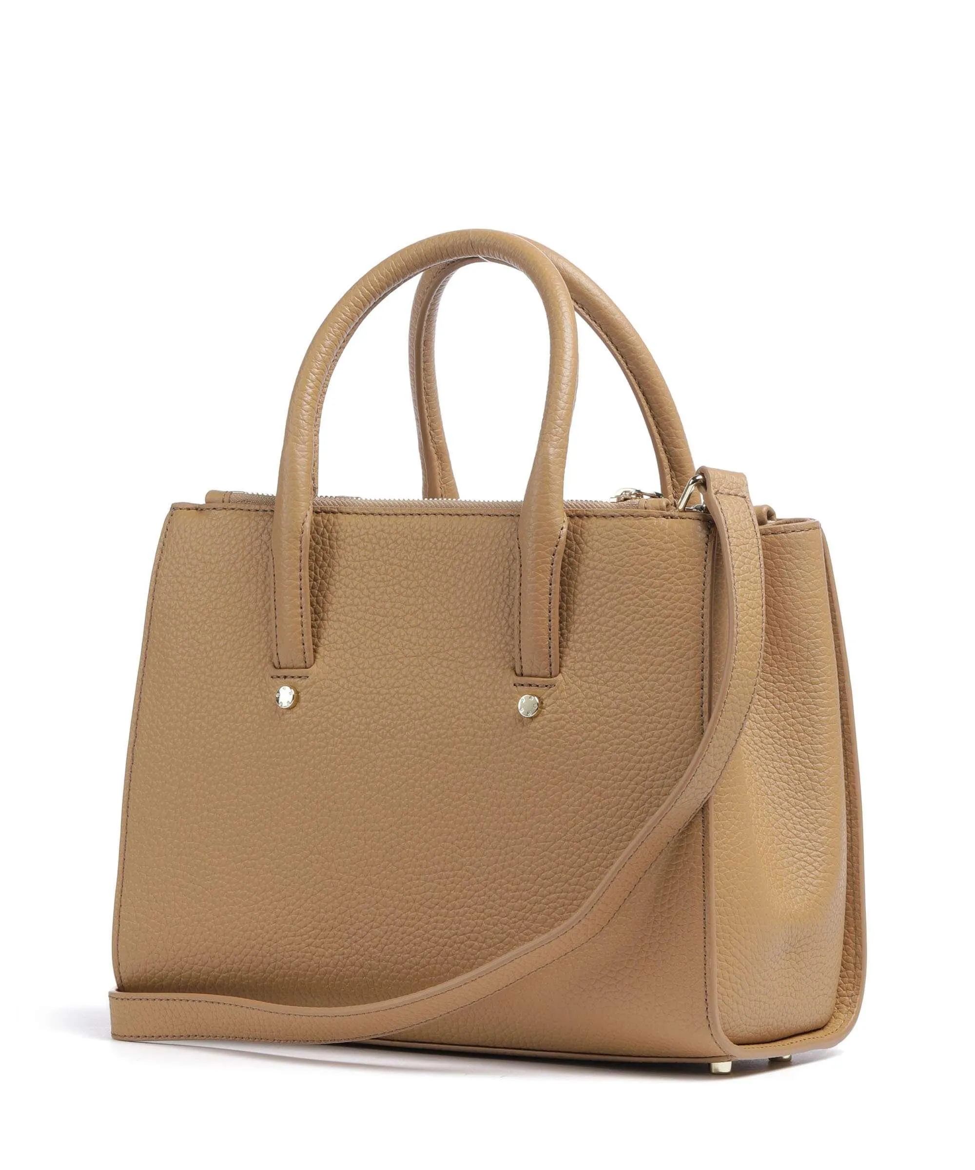  Aigner Ivy M Borsa a mano pelle di vacchetta grana beige  