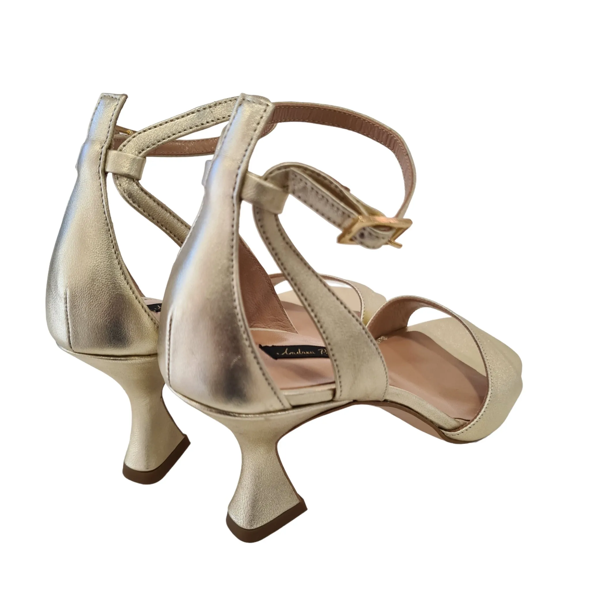 Andrea Pinto Sandalo Donna Platino Rif.448