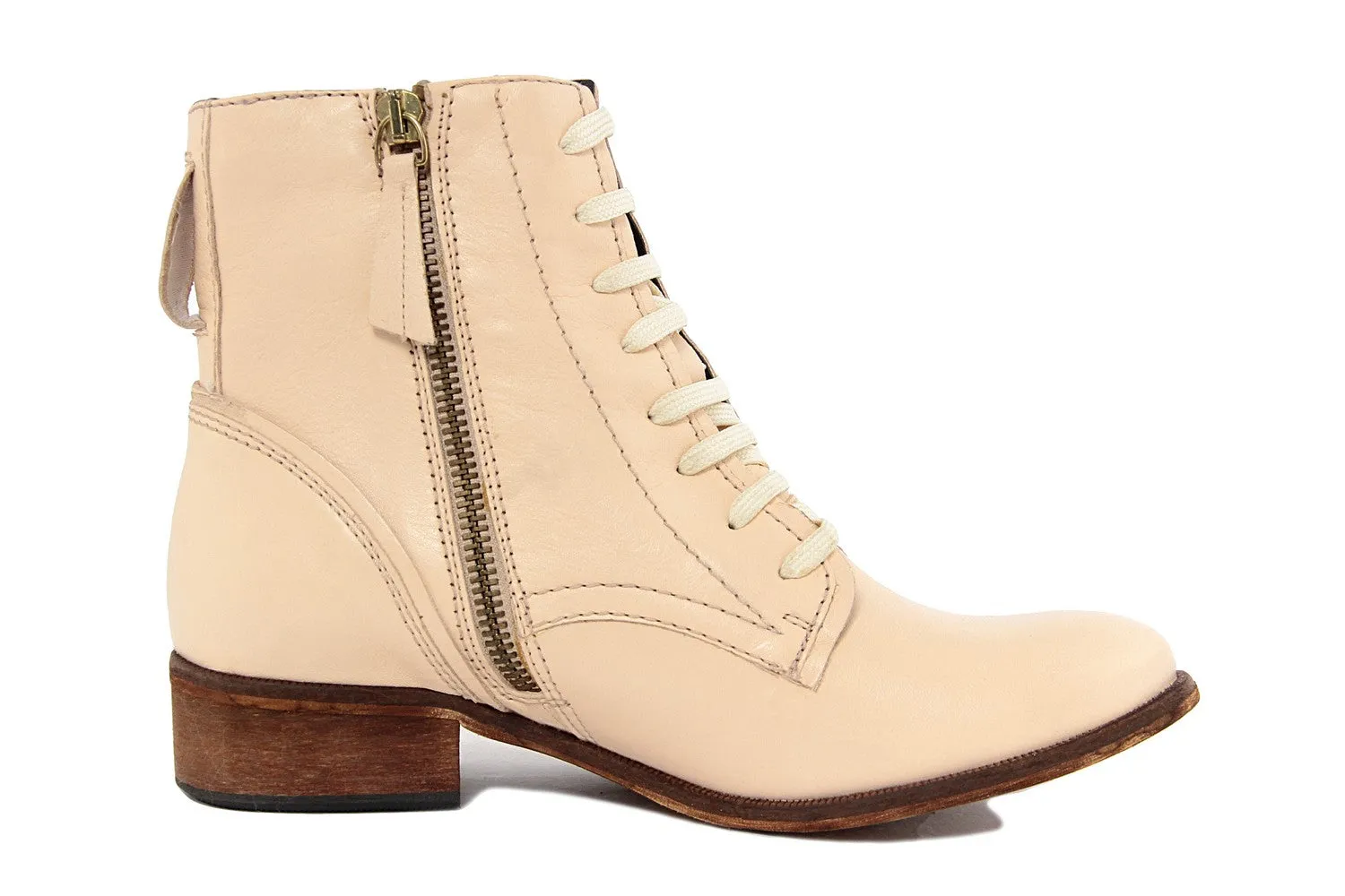 Anfibio Donna in Pelle Beige
