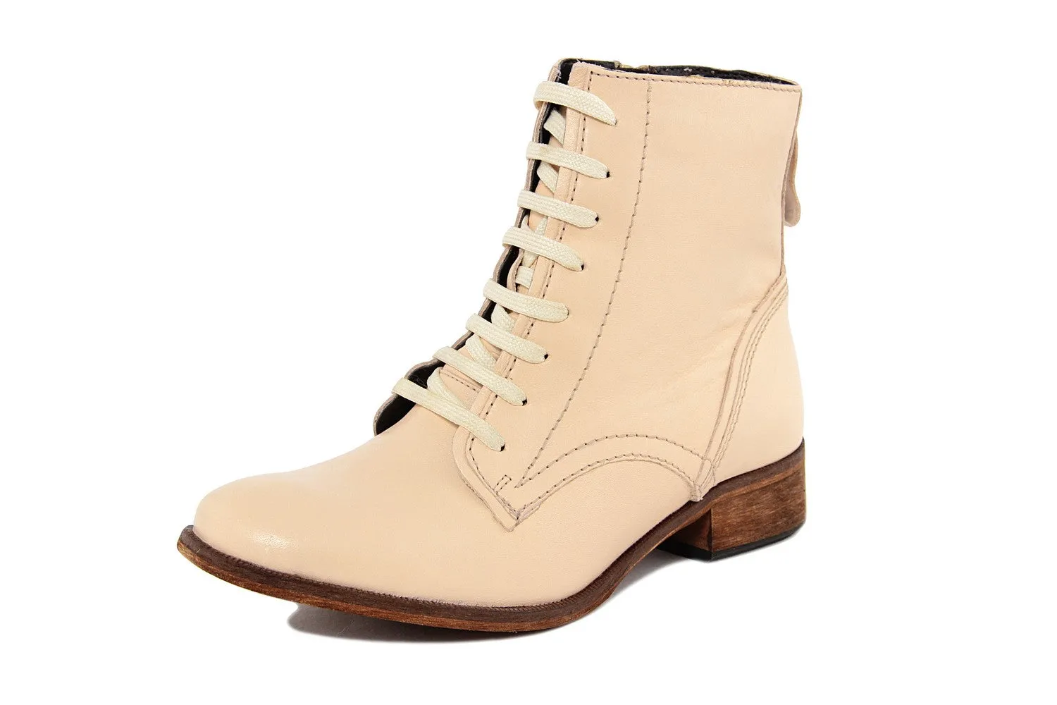 Anfibio Donna in Pelle Beige