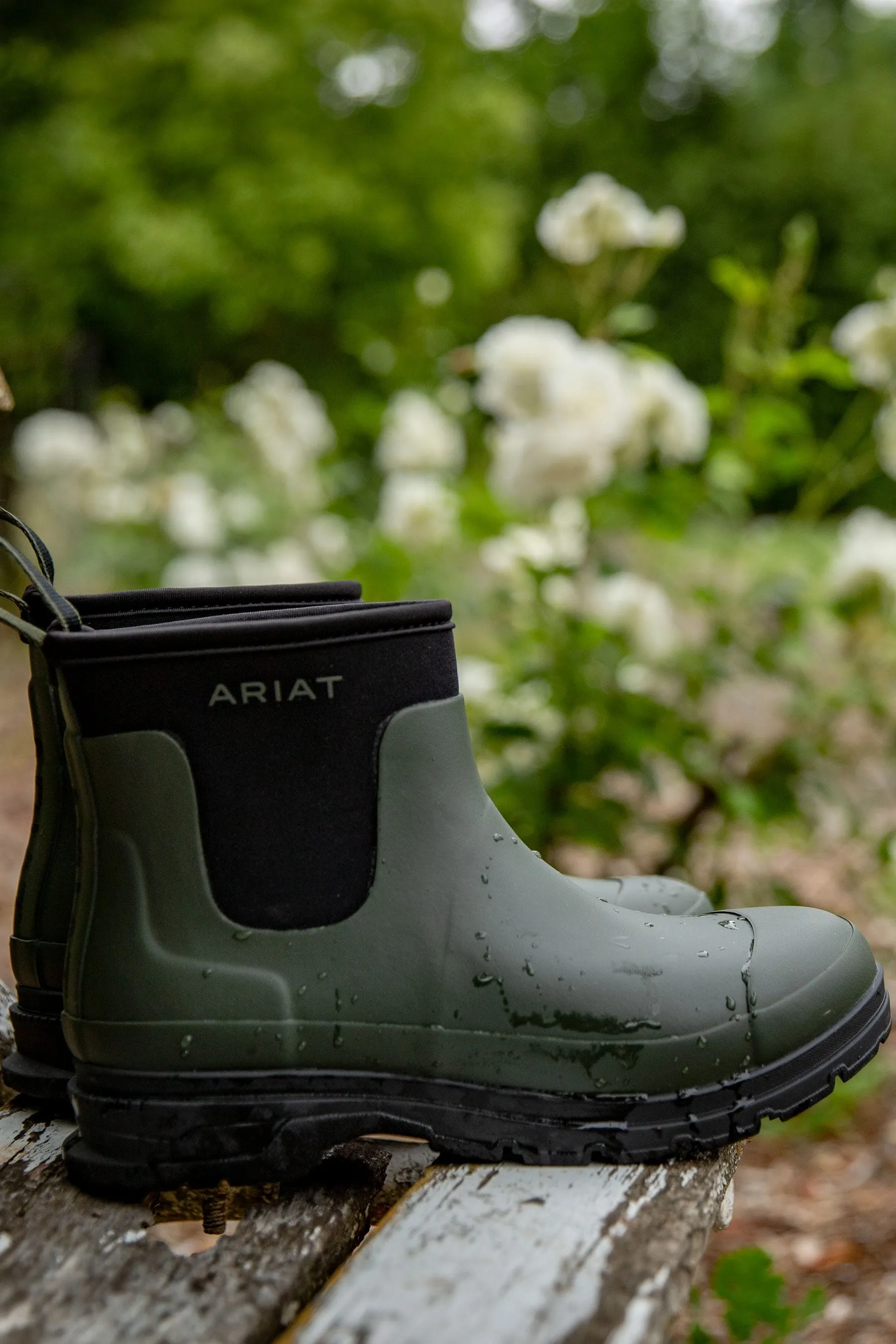 Ariat Verde - Kelmarsh - Shorti - Stivali di gomma