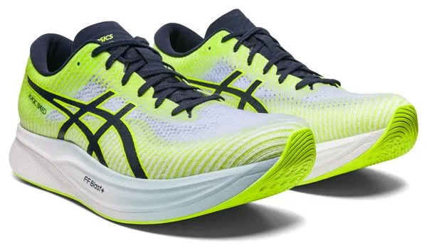 Asics Magic Speed 2 Running Shoes Yellow White
