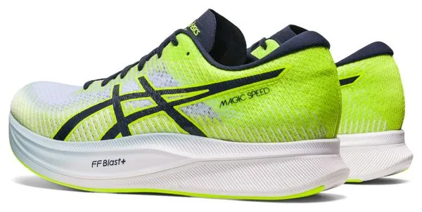 Asics Magic Speed 2 Running Shoes Yellow White