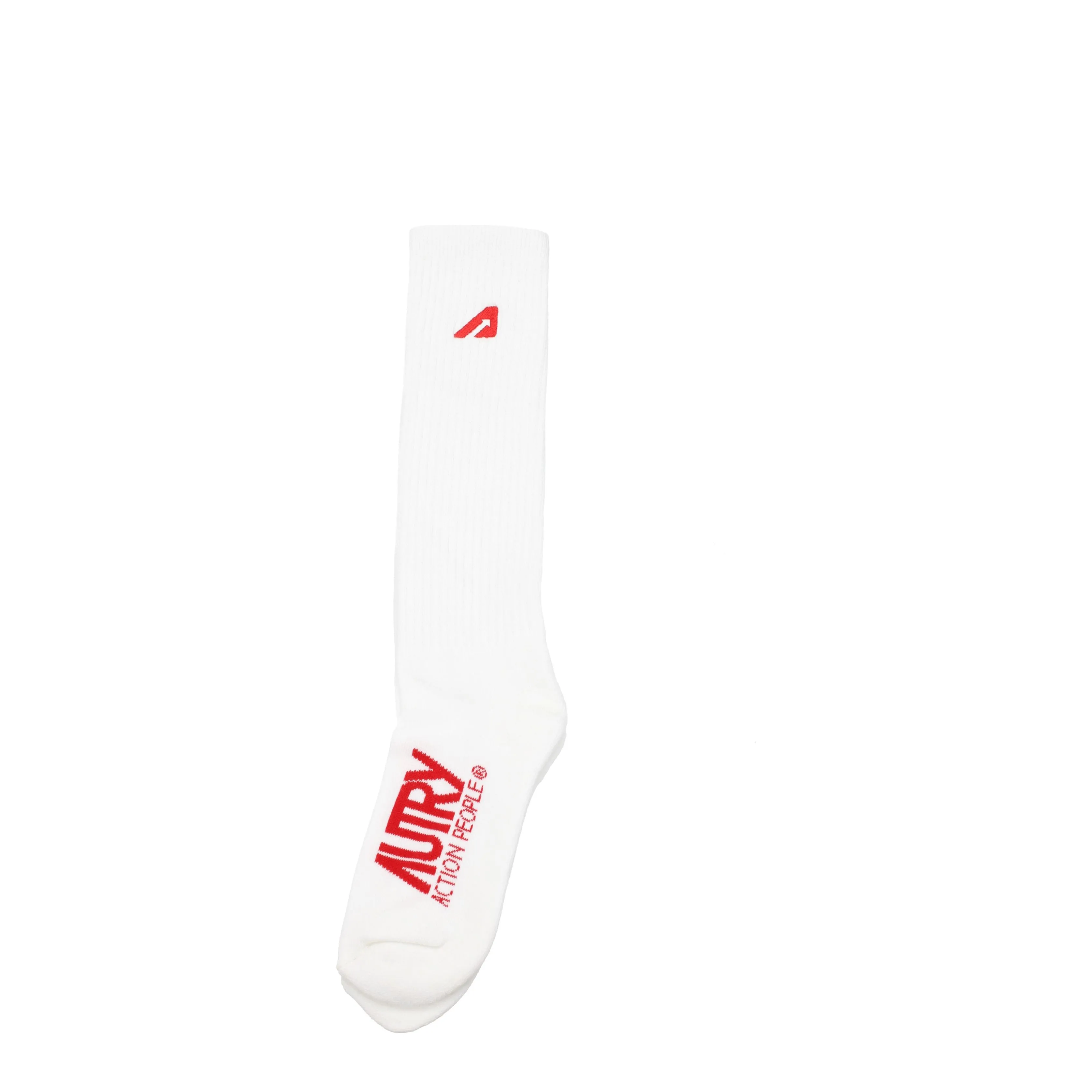 Autry Calze e Calzini Donna Cotone Bianco/Rosso