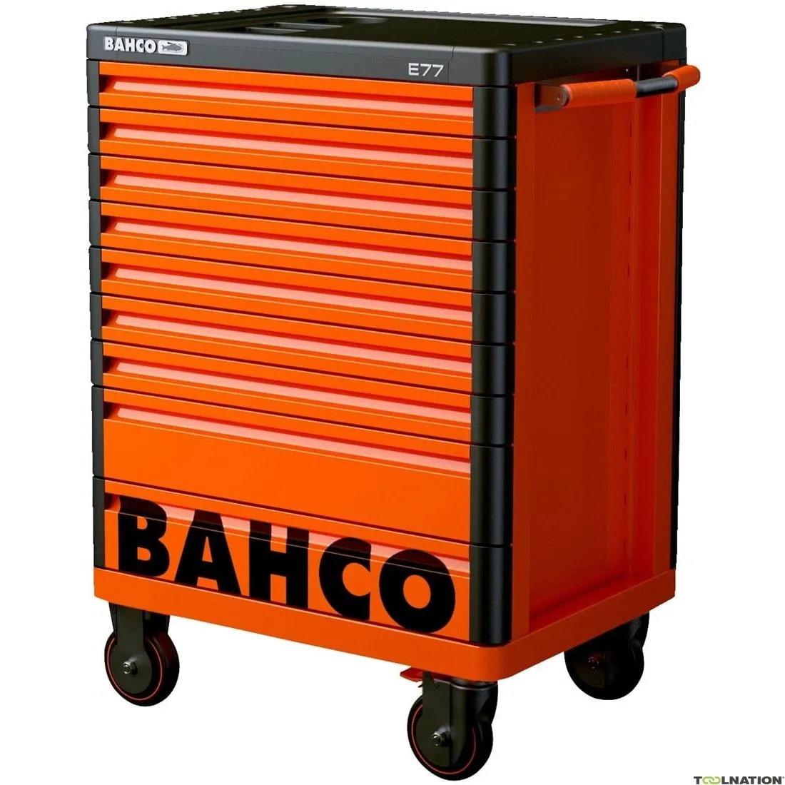 Bahco 1477K9 Carrello portautensili 9 cassetti Arancione