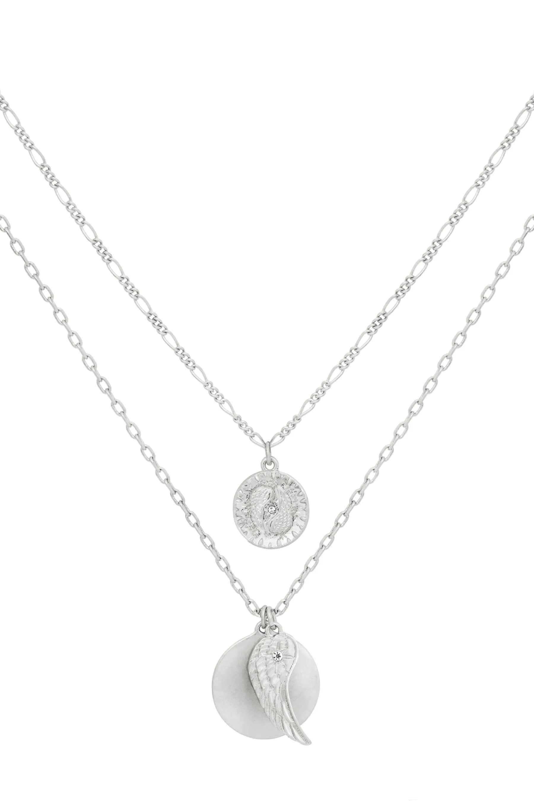 Bibi Bijoux Argento - Serenity - Collana multifilo con ciondoli
