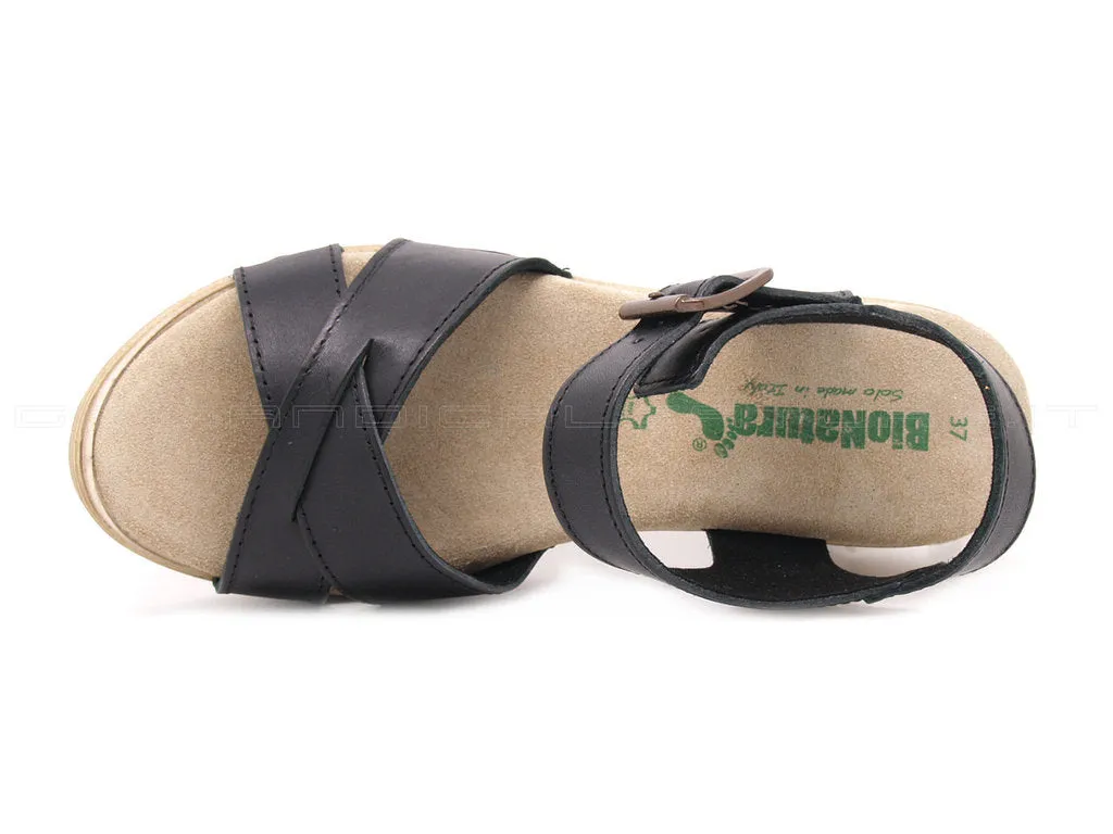 BioNatura sandali con tacco