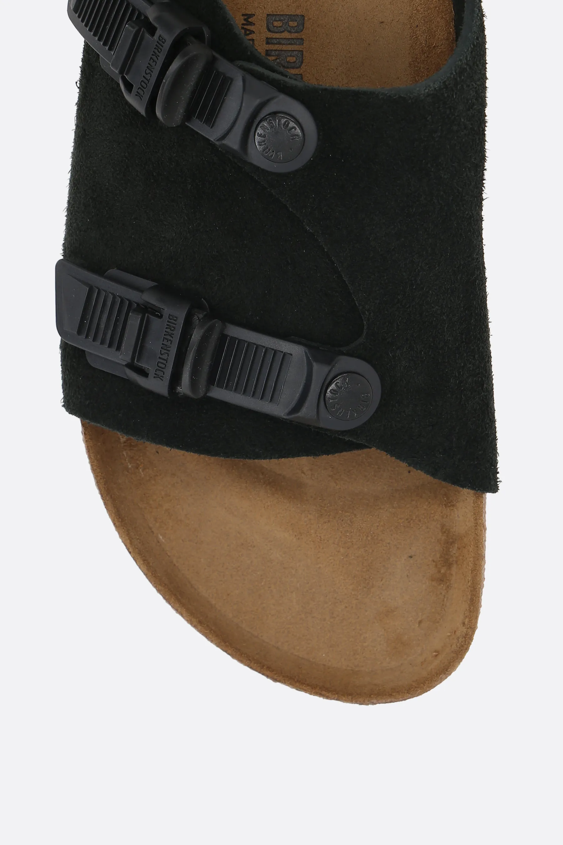 BIRKENSTOCK sandalo flat Zürich tech in suede (Narrow Fit)