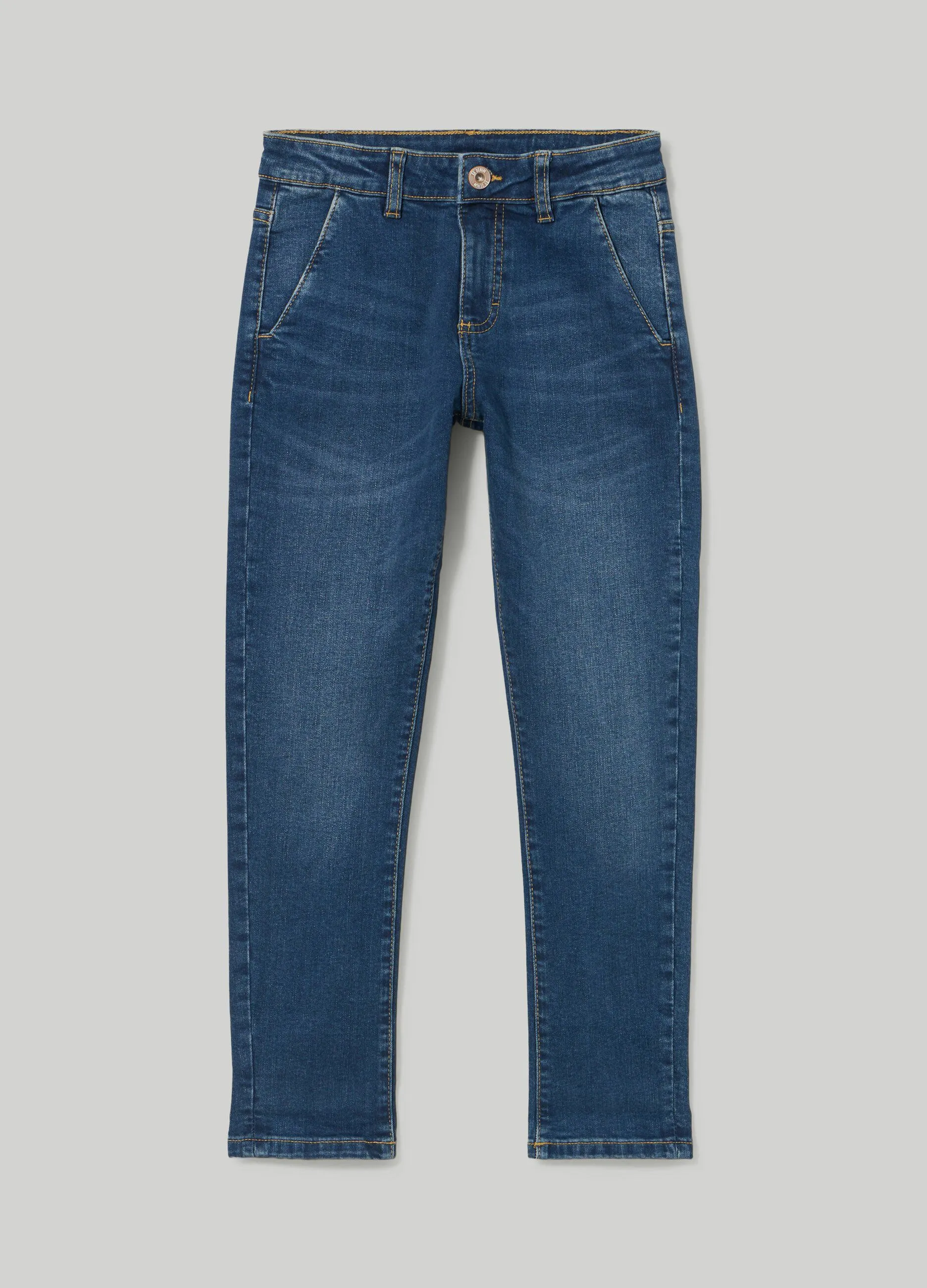 BLUKIDS  Denim modello chino ragazzo