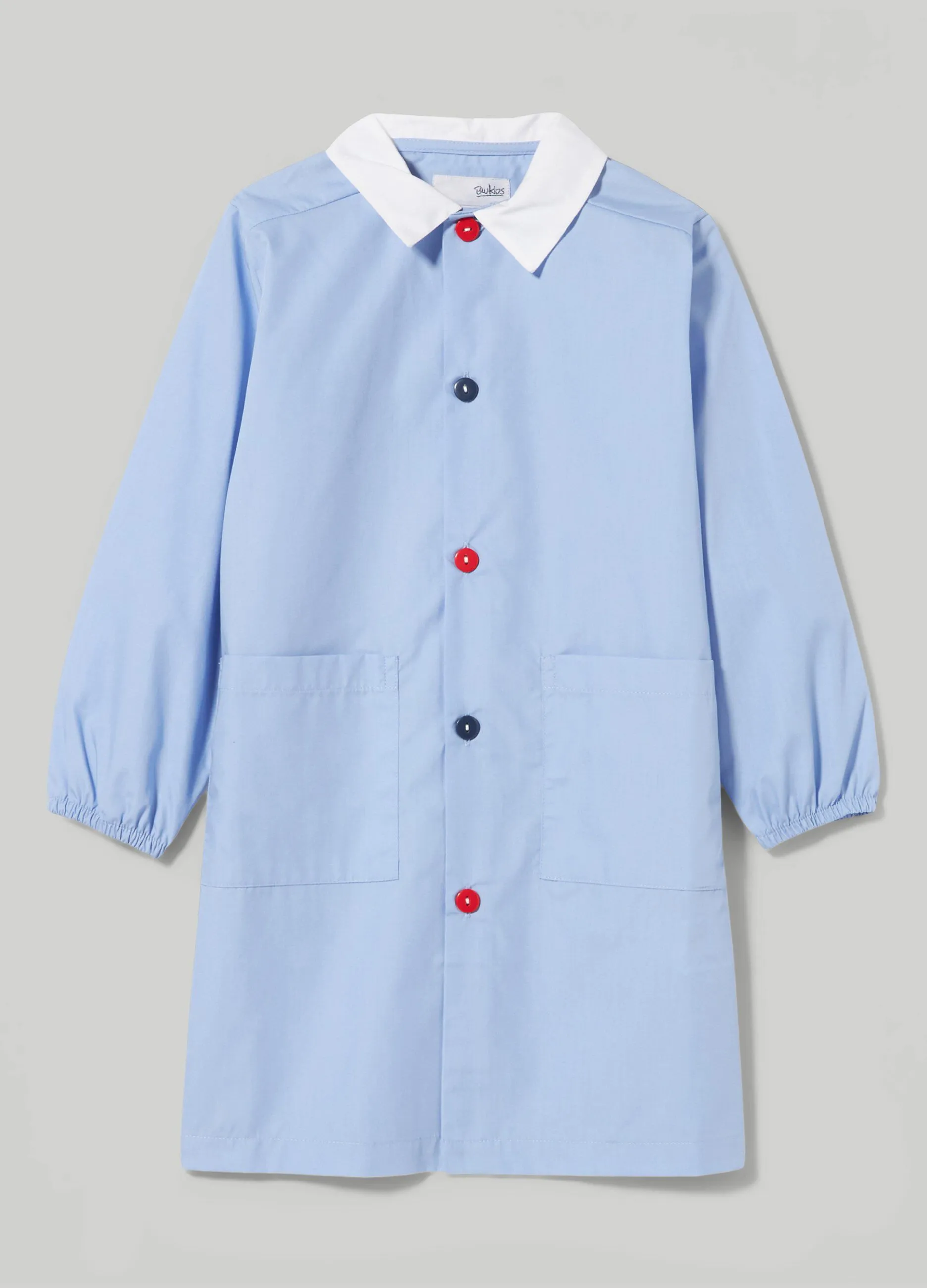 BLUKIDS  Pack 2 grembiuli in misto cotone bambino