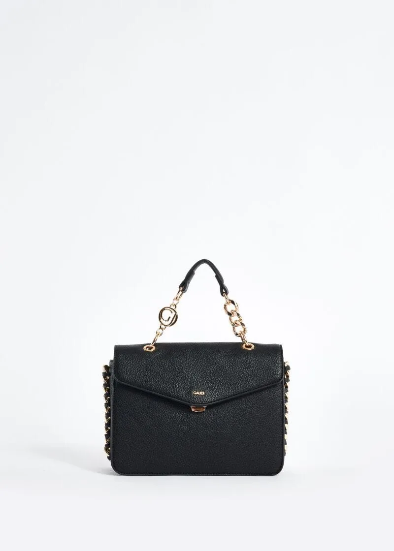 Borsa a mano in similpelle catena