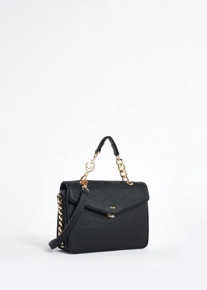 Borsa a mano in similpelle catena