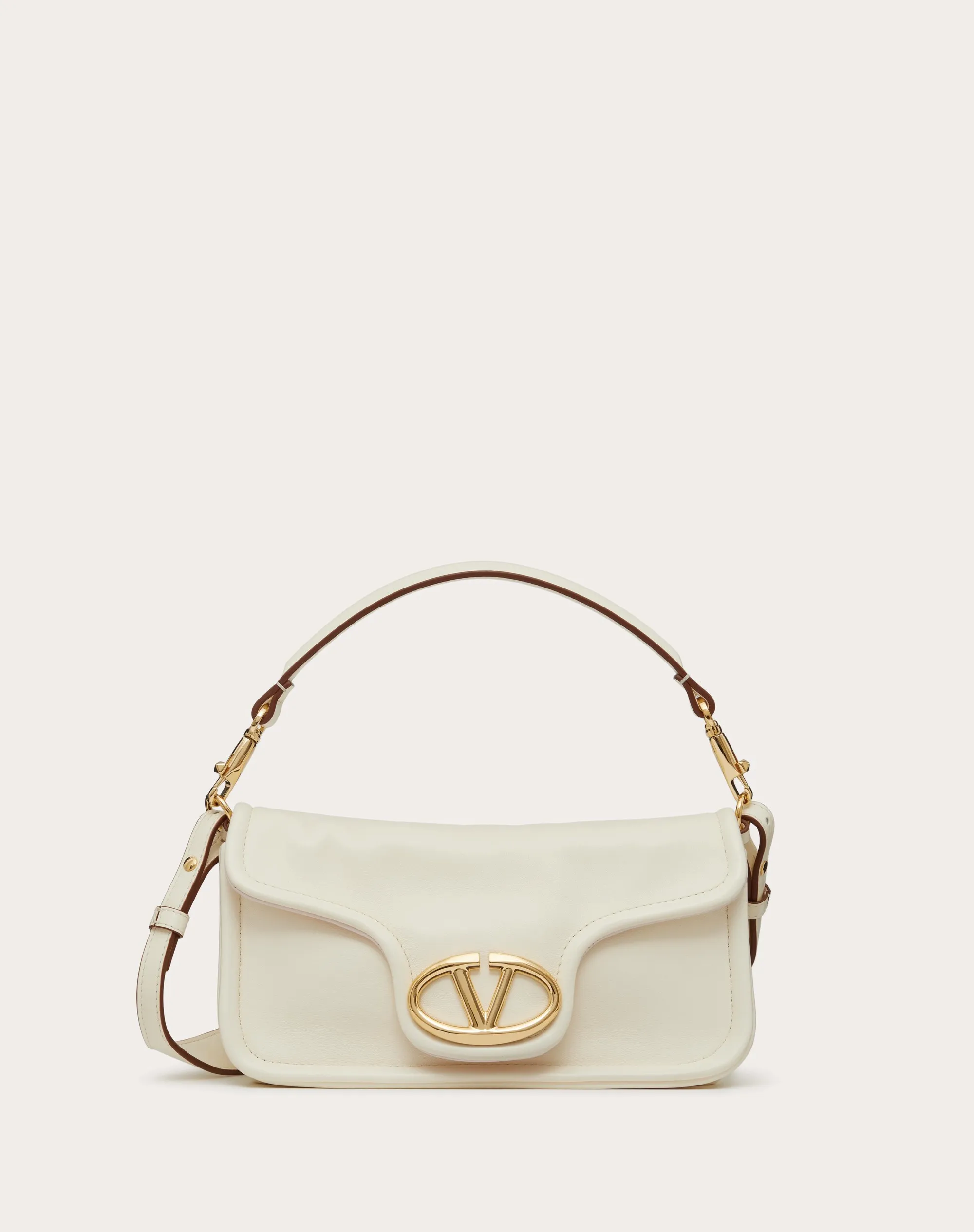 BORSA A SPALLA MEDIA VLOGO 1960 IN NAPPA