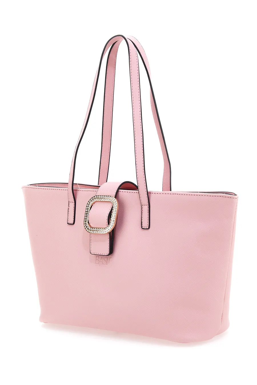 Borsa a Spalla Rosa con Fibbia Basile 12047