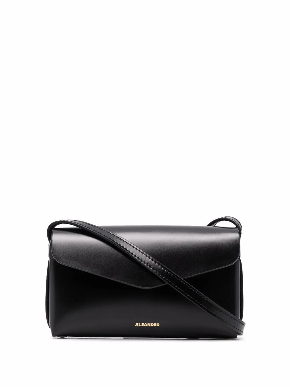 Borsa a tracolla Rivet in nero di Jil Sander - donna