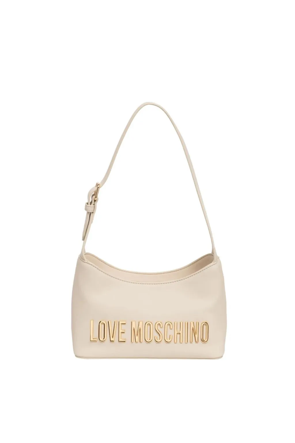 BORSA AVORIO LOVE MOSCHINO CON LOGO LETTERE 4198