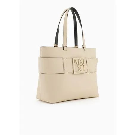 Borsa AX Armani Exchange 949138 0A874 Big Tote 11950 Beige