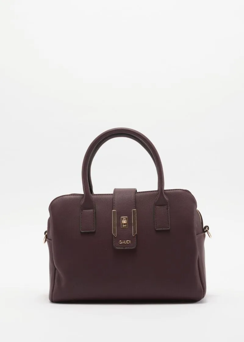 Borsa in ecopelle con tracolla rimovibile