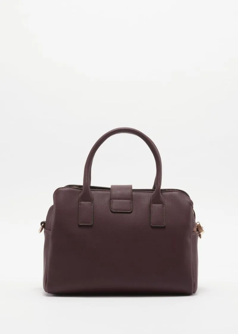 Borsa in ecopelle con tracolla rimovibile