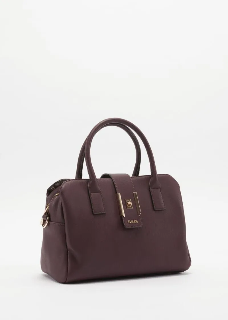 Borsa in ecopelle con tracolla rimovibile
