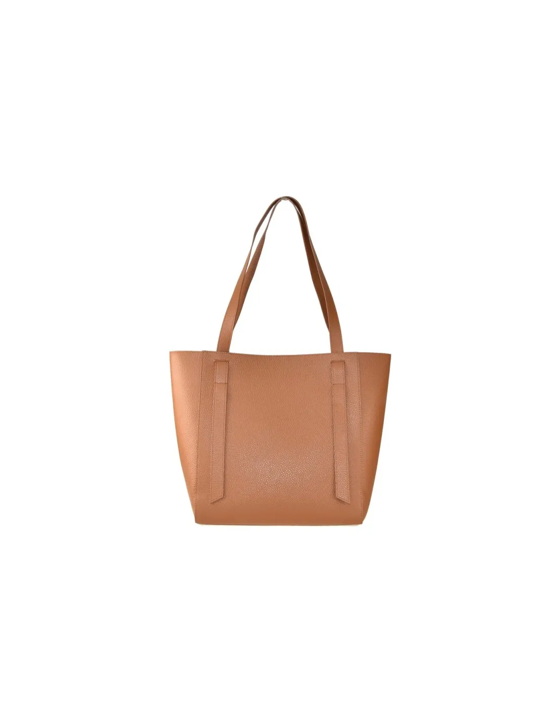 Borsa shopper in pelle, made in Italy
