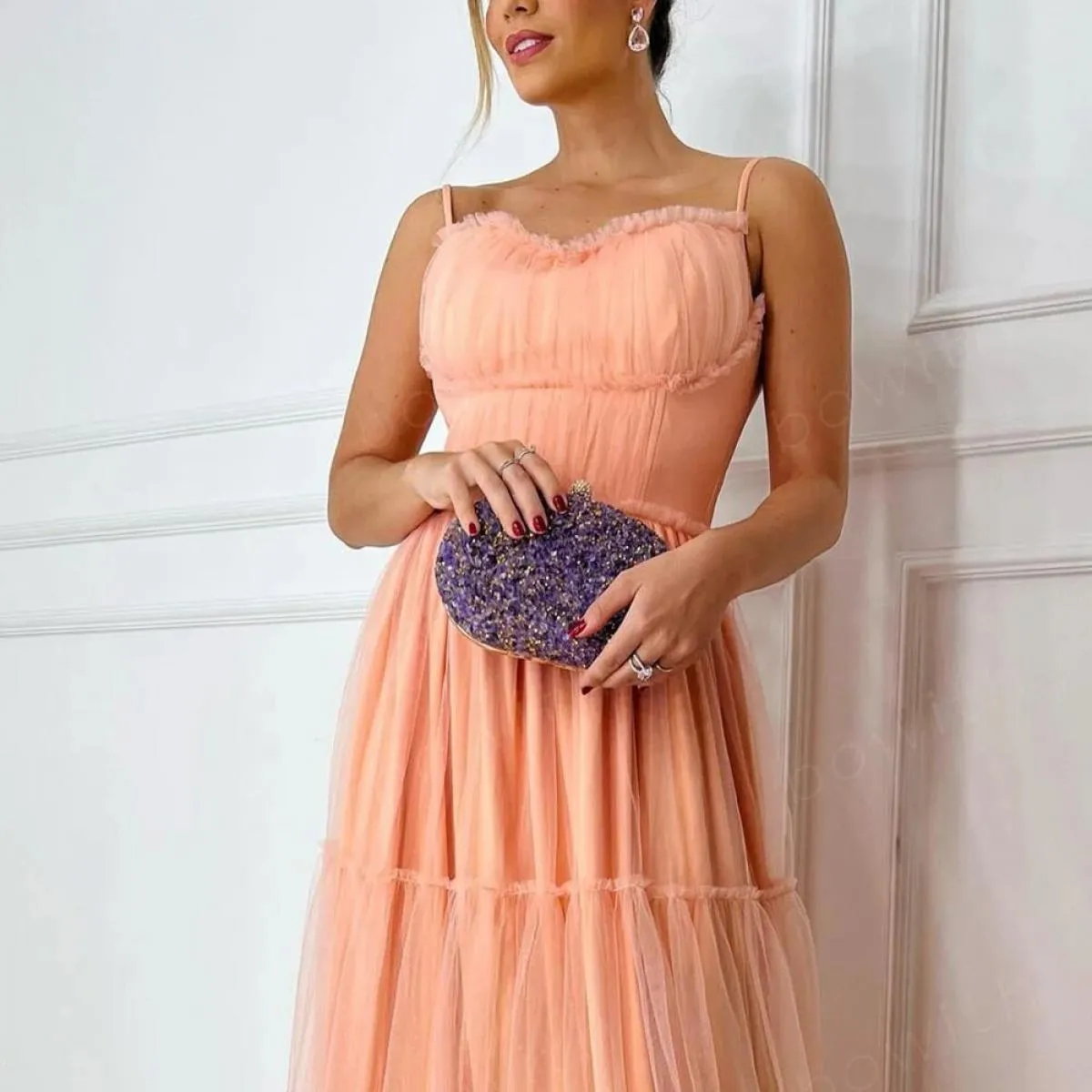 Bowith Abito da sera lungo Maxi abiti da festa Abito da sera di lusso da donna per la festa di gala 2023 Abito di lusso Vestidos