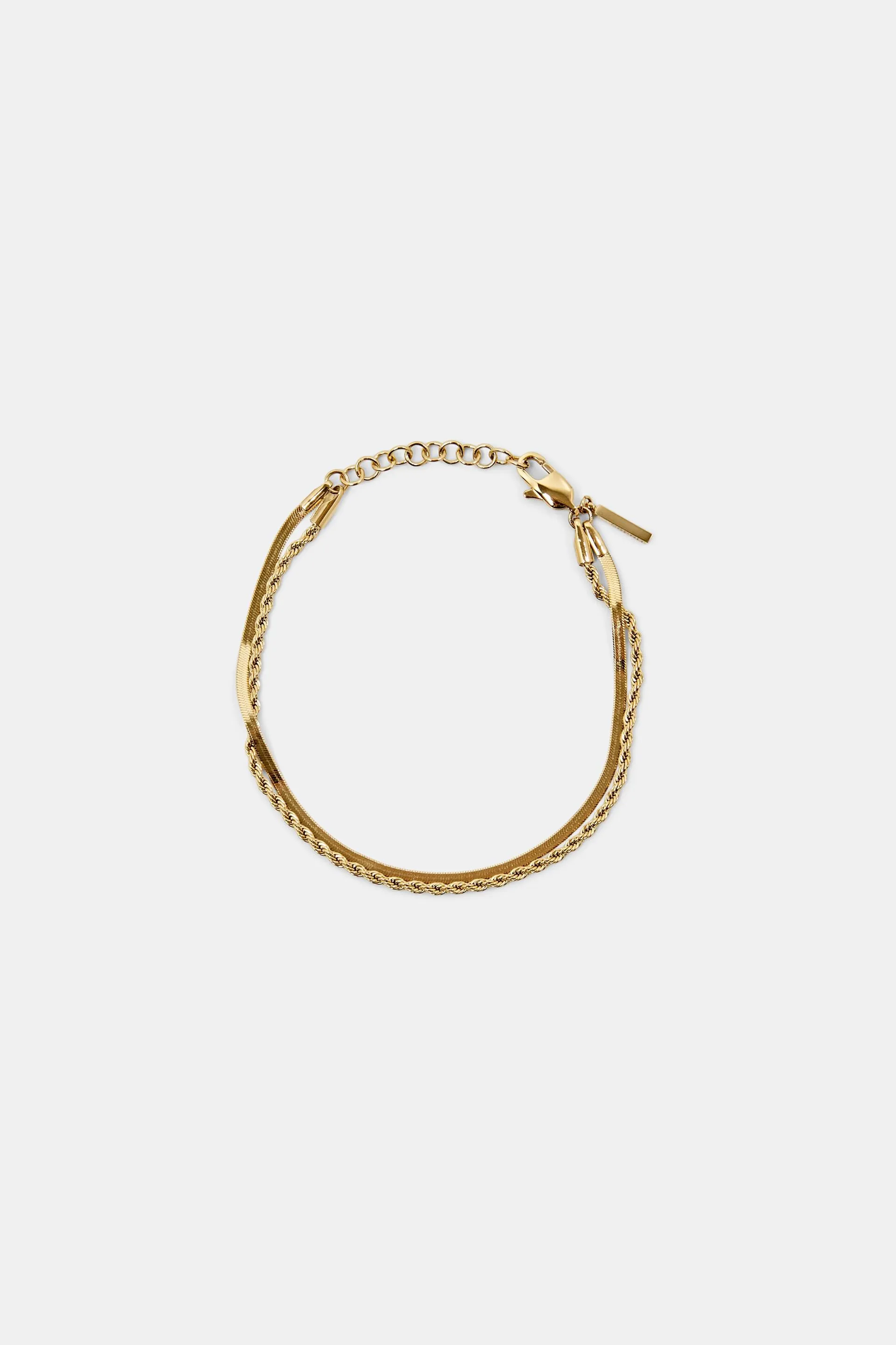 Bracciale a strati in acciaio inossidabile