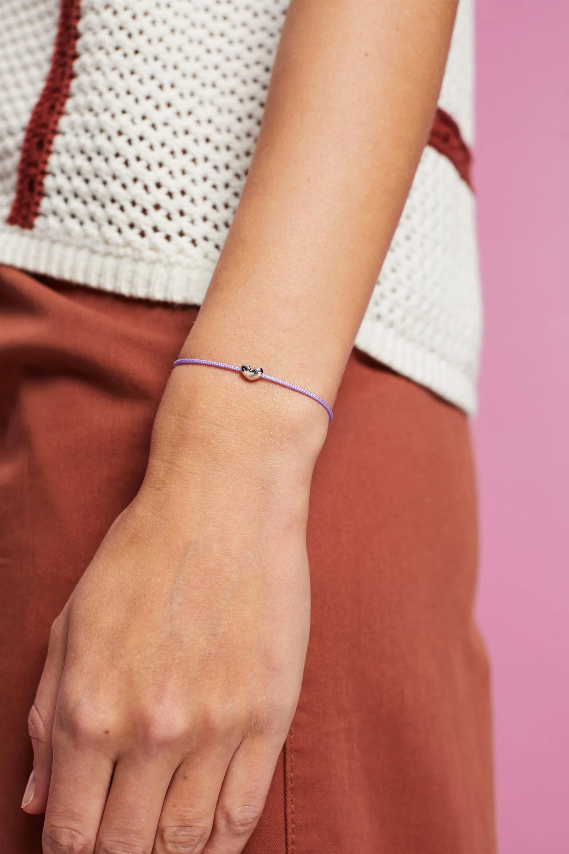 Bracciale con pendente a cuore