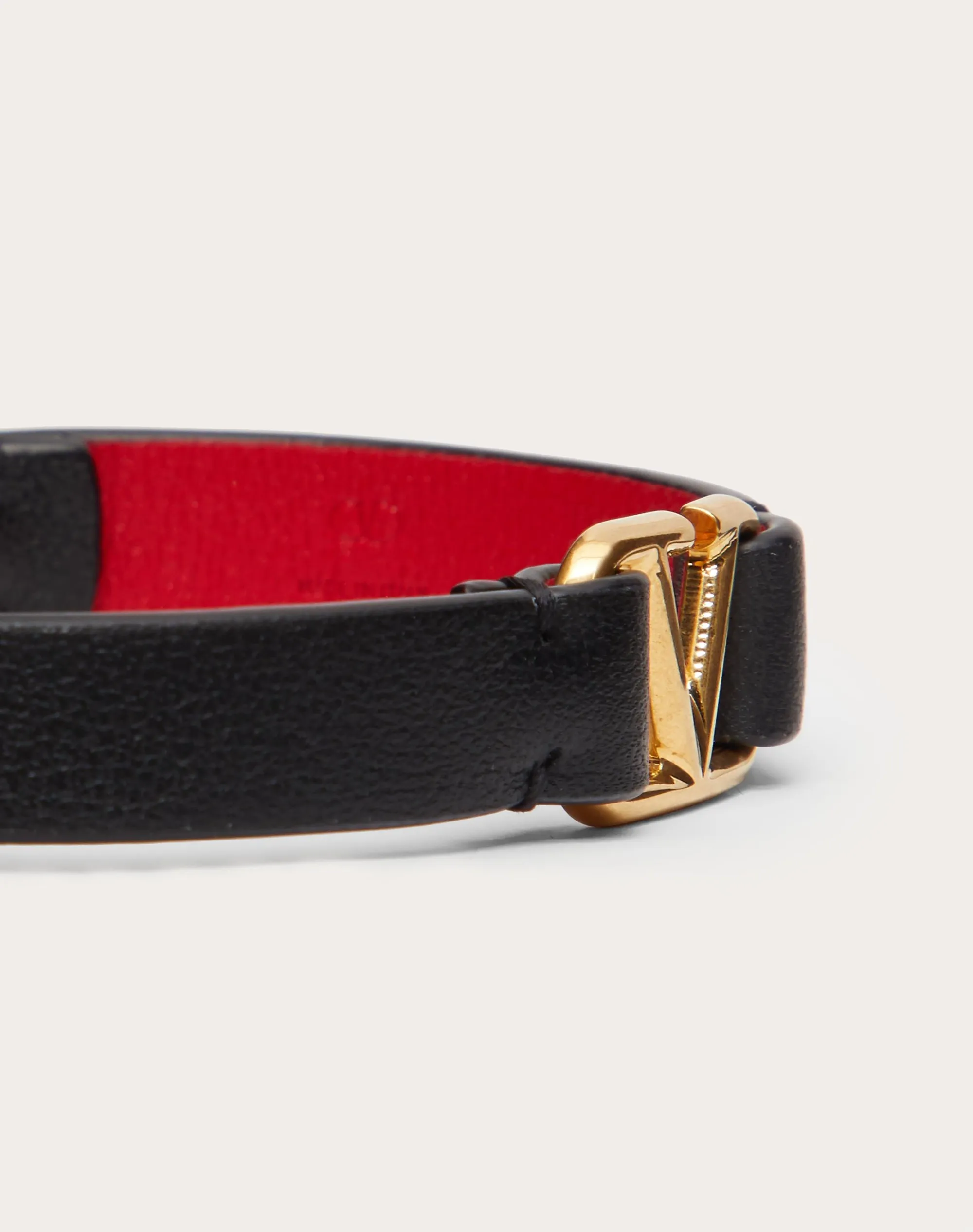 BRACCIALE VLOGO SIGNATURE IN VITELLO