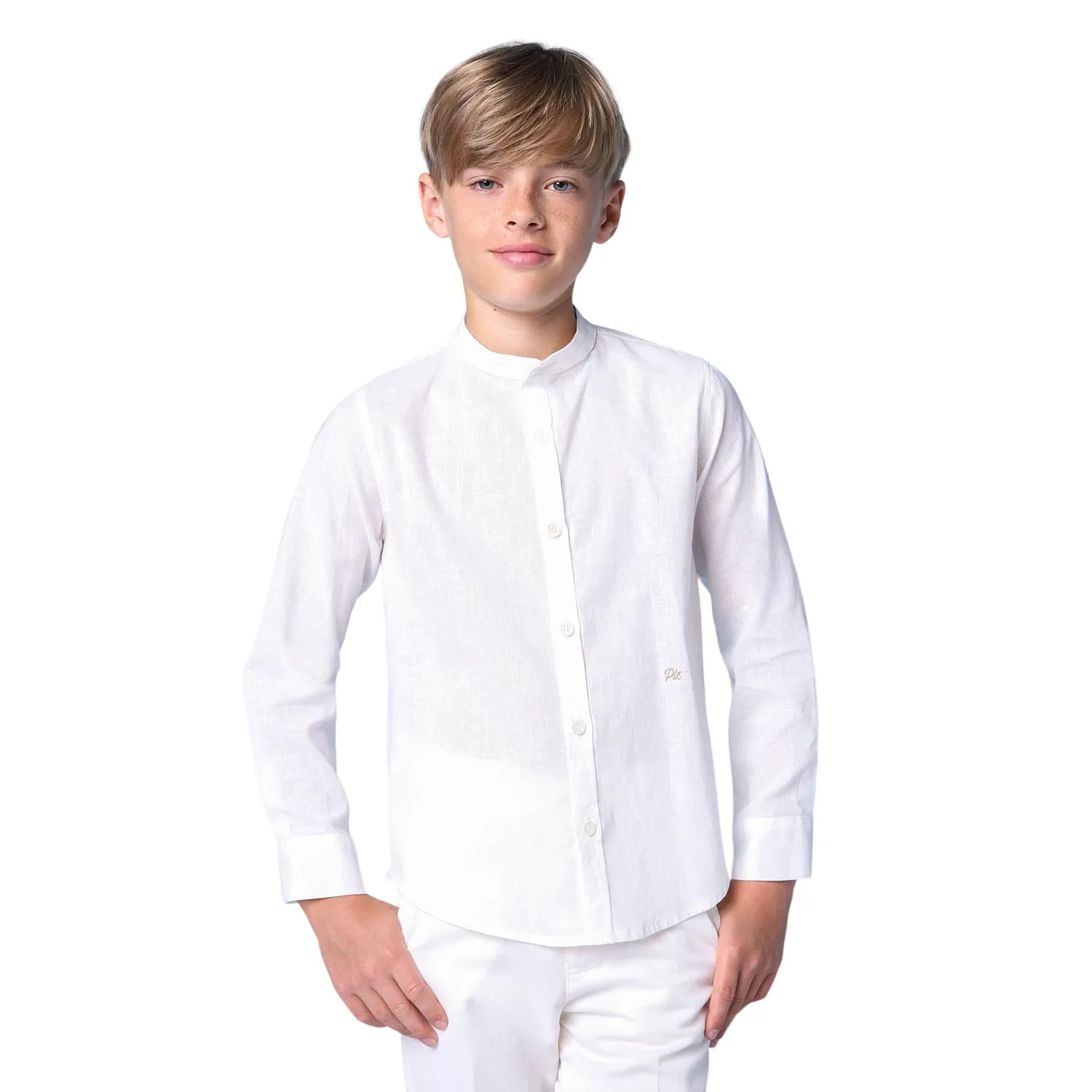CAMICIA COREANA M/L LINO