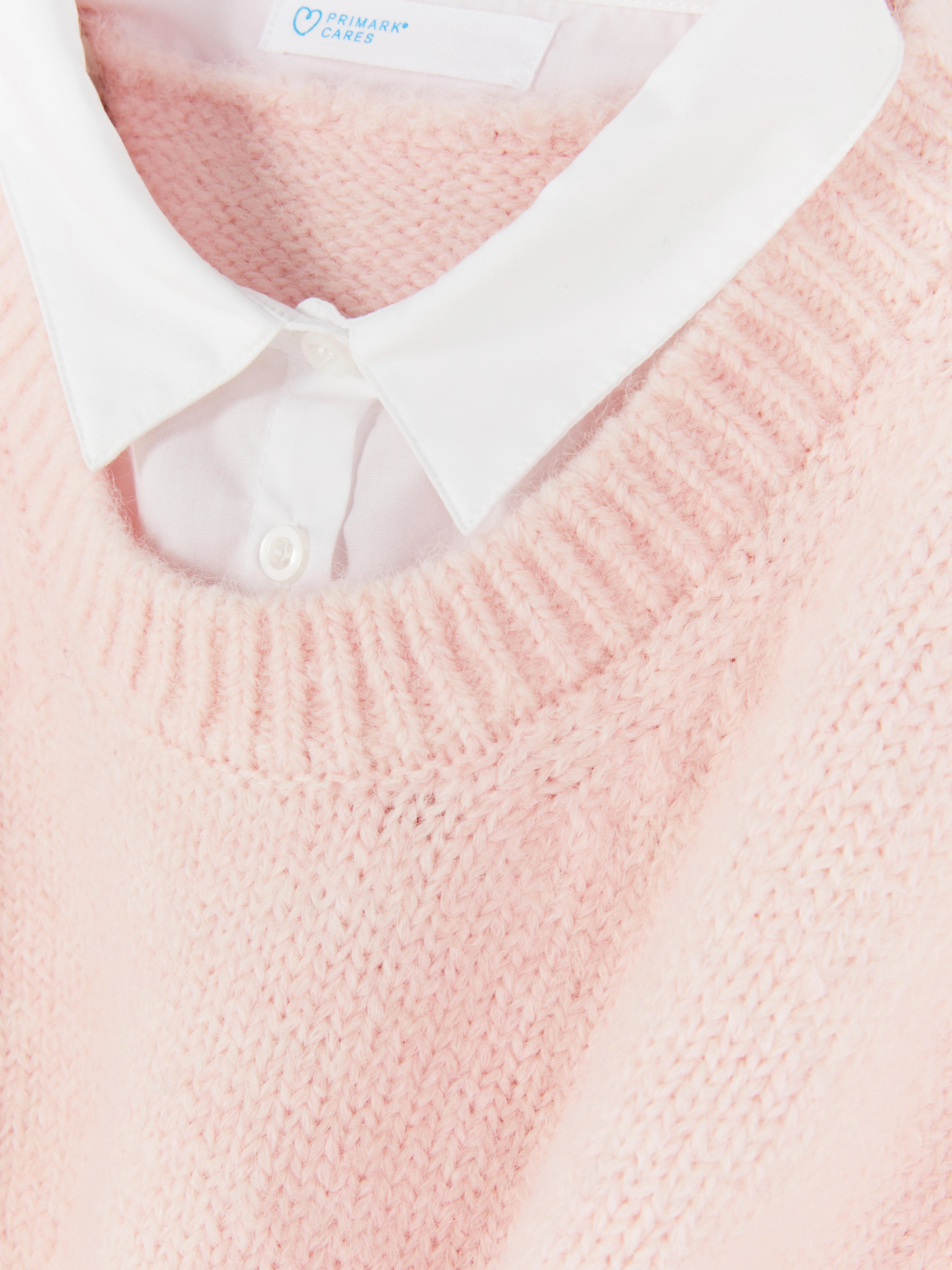 Camicia maglione 2 in 1