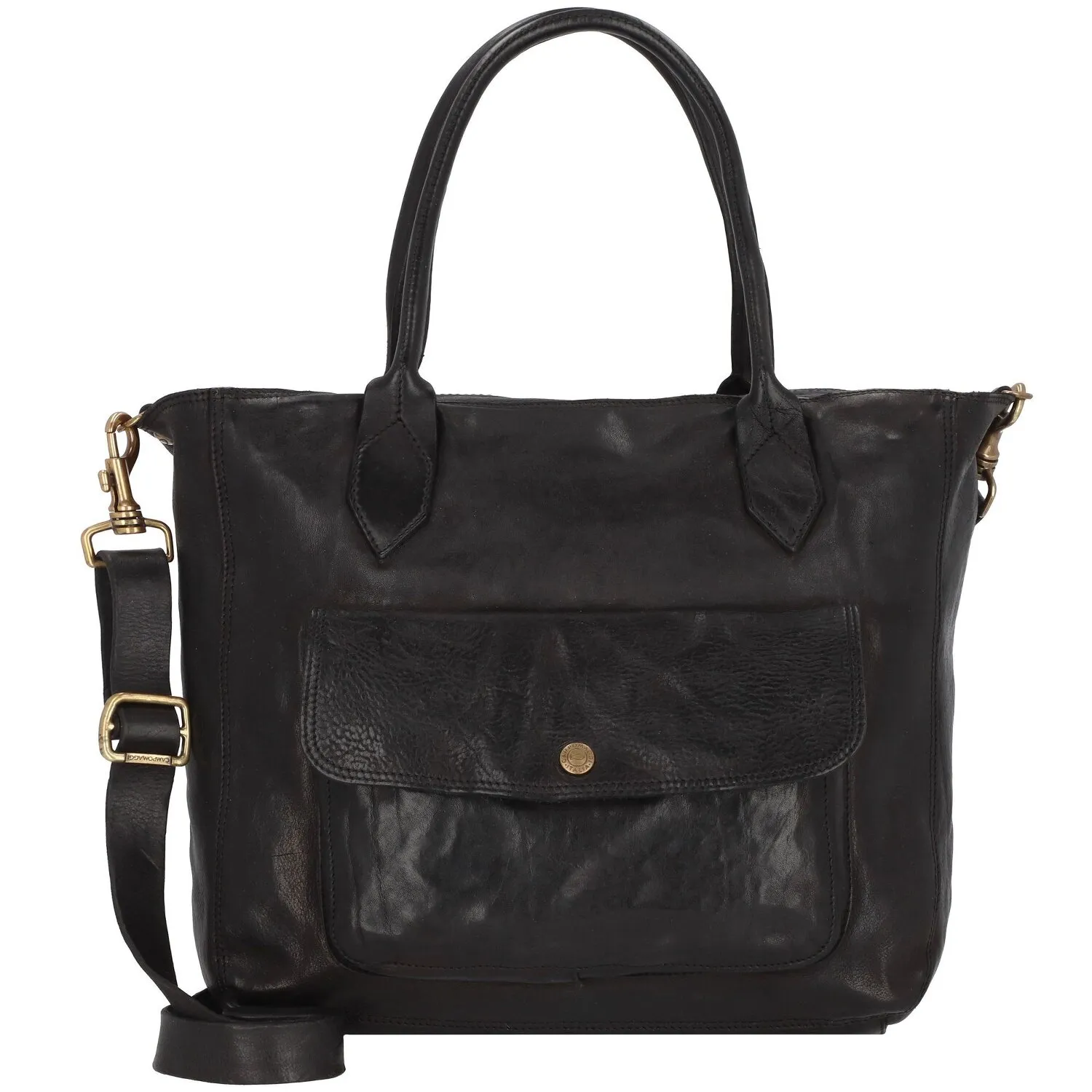 Campomaggi Borsa a tracolla in pelle 29 cm