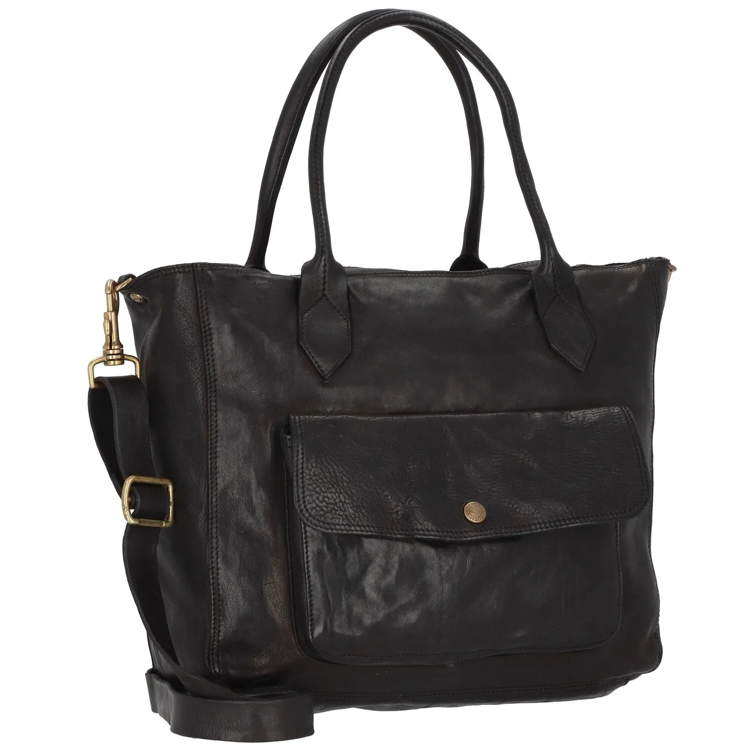 Campomaggi Borsa a tracolla in pelle 29 cm